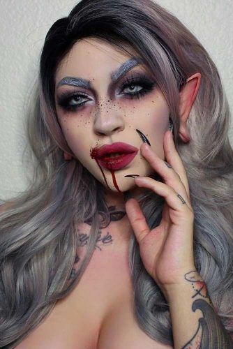 42 Glam and Sexy Vampire Makeup Ideas 2020