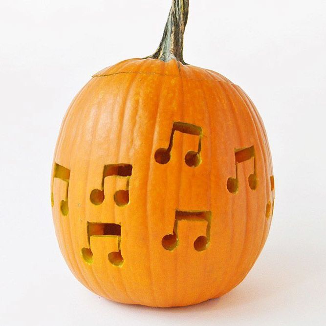 Musical Pumpkins #musicalcarving