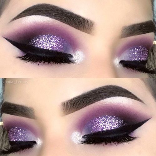 30 Purple Smokey Eye Makeup Ideas to Open the Party Season