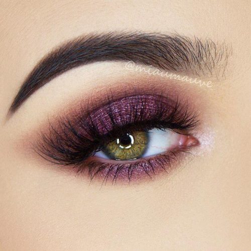 Purple Smokey Eye for Green Eyes picture 4