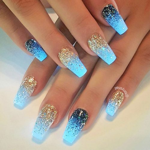 Glitter Nails Designs for Long Nails picture 6