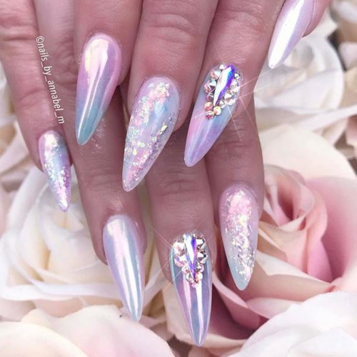 Glitter Nails Designs for Long Nails picture 2