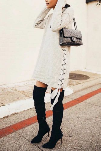 Warm and Comfy Casual Outfits with Dresses picture 1