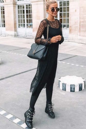 Women's Casual Dresses in Black Color picture 2