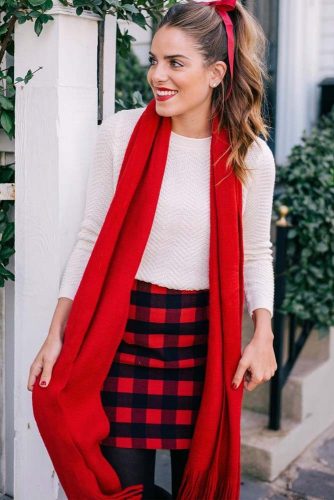 red and white outfits for christmas