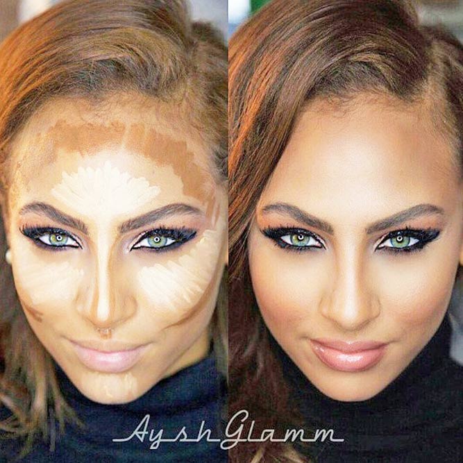 How To Apply Contour Makeup Depending On Your Skin Tone