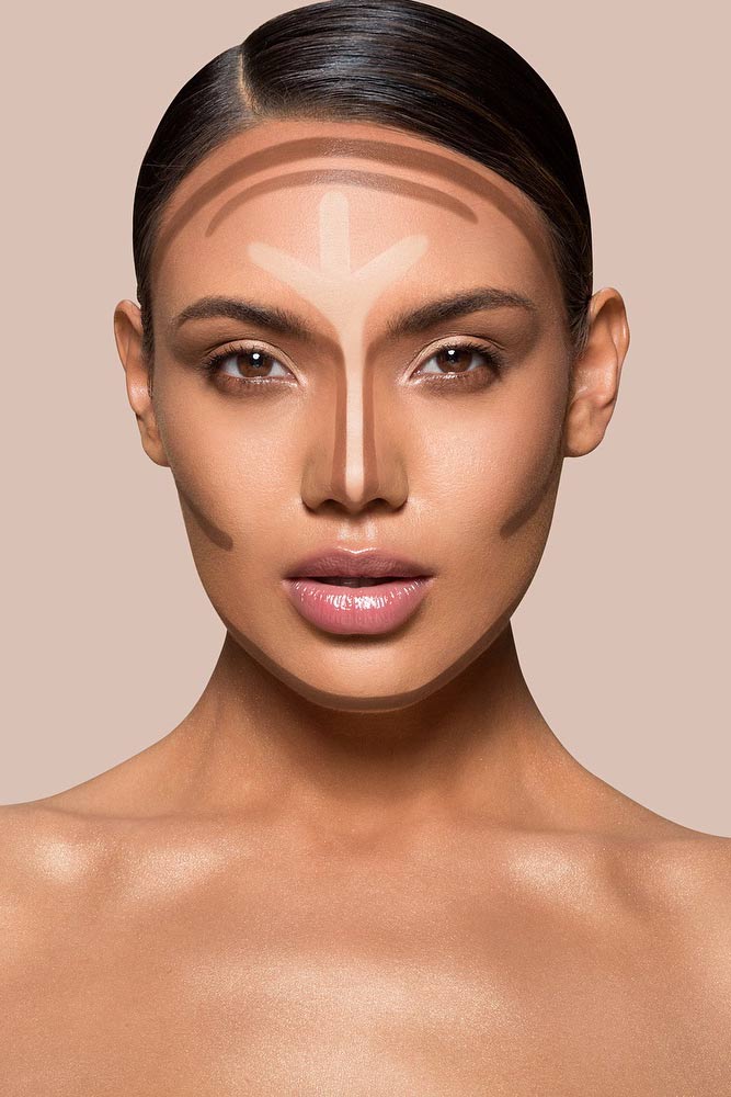 How To Apply Contour Makeup Depending On Your Skin Tone