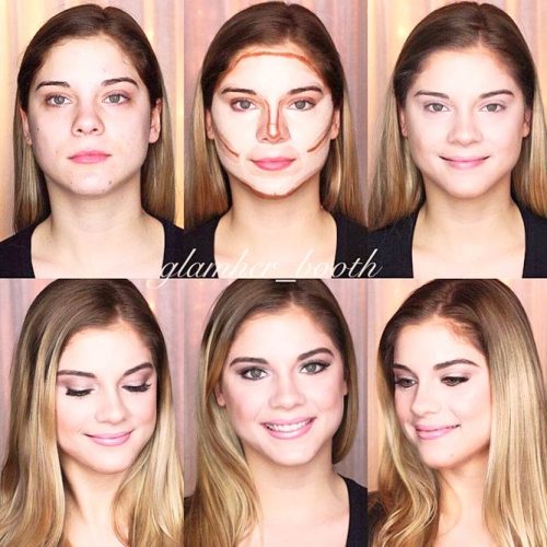 How To Apply Contour Makeup Depending