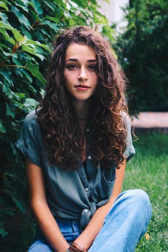 Beautiful Curly Hairstyles with Long Hair Picture 4