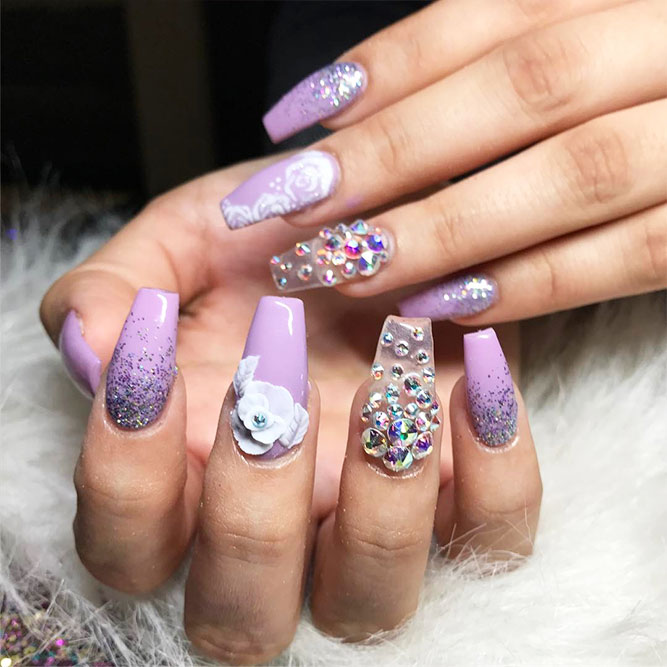 30+ Cute Nail Designs Girls Choose Right Now | Glaminati.com