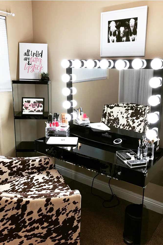 Designs of Makeup Vanity Mirror with Lights picture 4