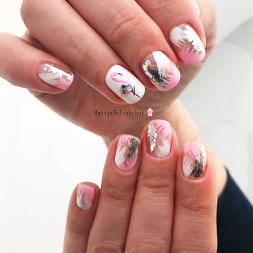 Newest Pink And White Nails Designs picture 5