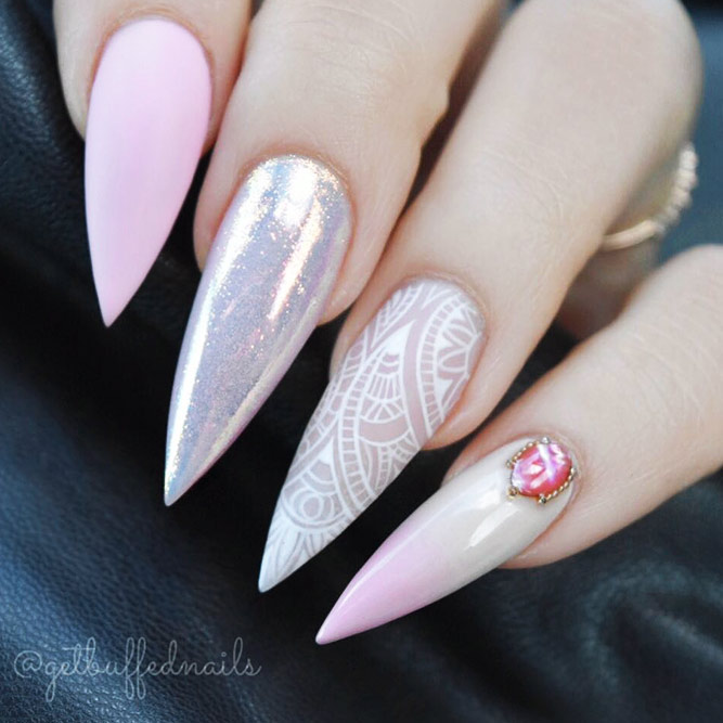 Beautiful Light Pink Nails for Classy Look Picture 5