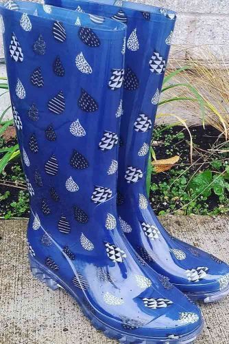 Rubber Rain Boots with Prints picture 5