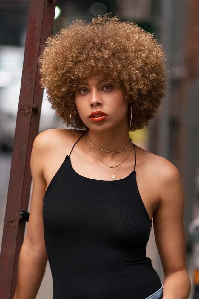 Hottest Classic Afro Hair Styles #classicafro #kinkycoiledhair