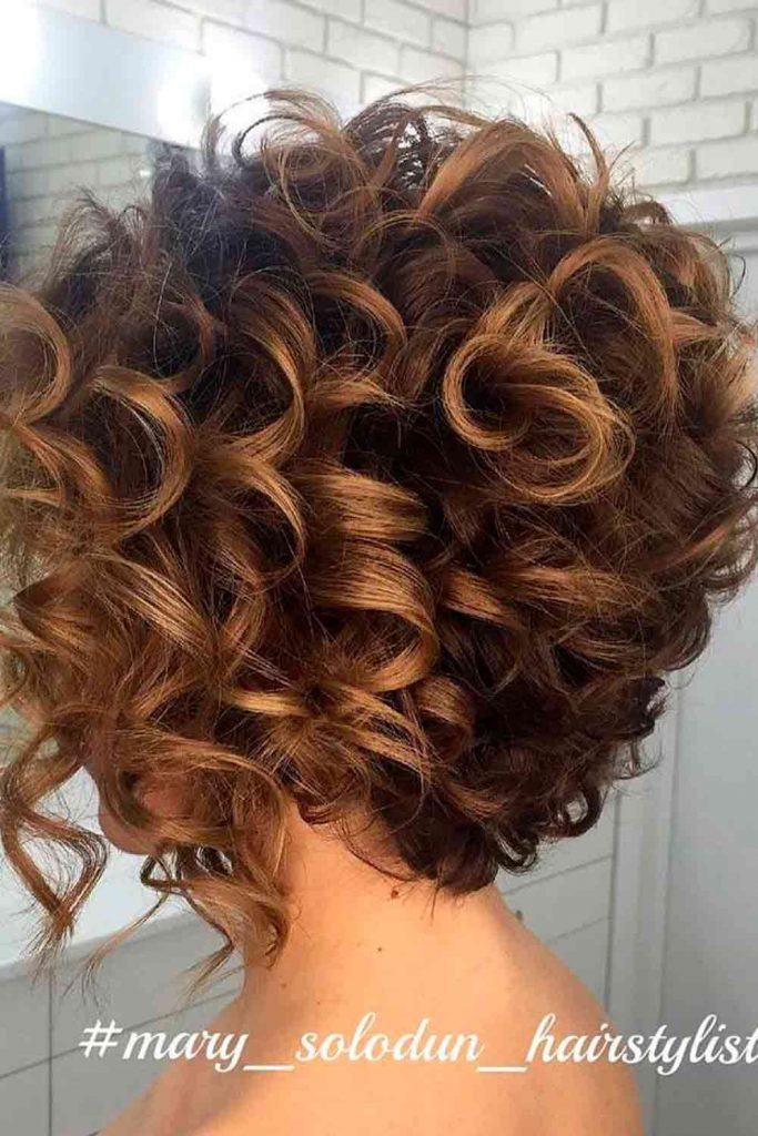 Large, Bouncy Curls #curlybob #brownhair