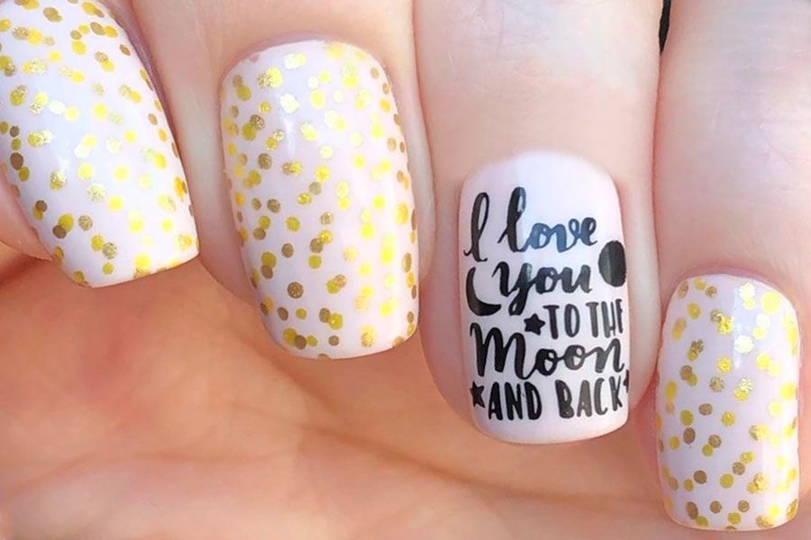 60+ Pink And Yellow Nails Styles You Will Love