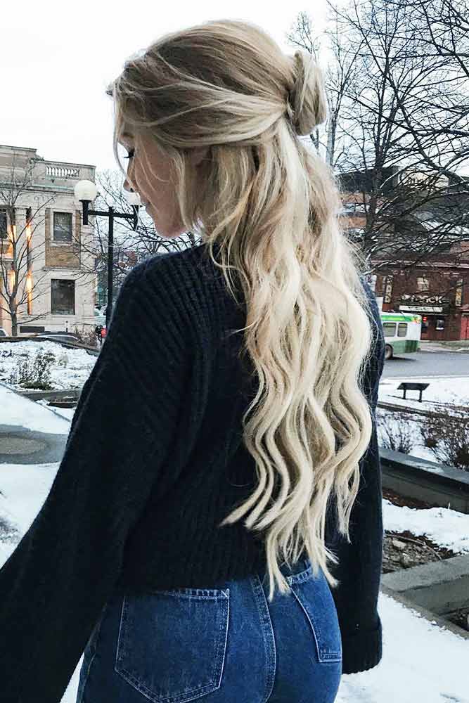 Blonde Shades for Beautiful Winter Look Picture 5
