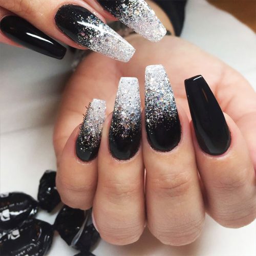 27 Trendy Black Nails Designs for Dark Colors Lovers