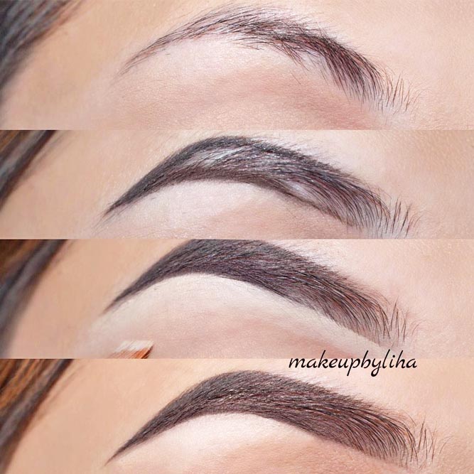 Perfect Eyebrow Shapes For Heart and Square Face Shapes picture 5