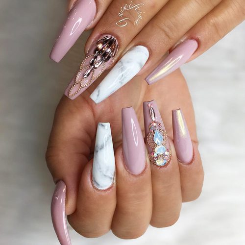 Long deals nail shapes