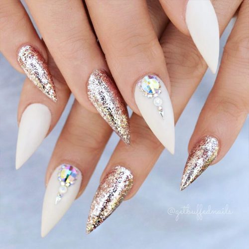 Stiletto Shape Long Nails Picture 2