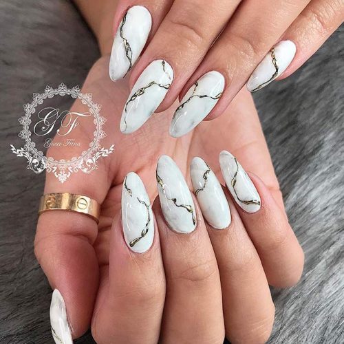 Beautiful Almond Shape Long Nails Picture 2