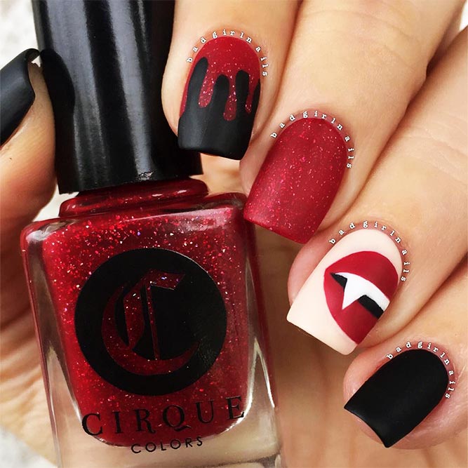 Hot Red Nail Designs for Unforgettable Look Picture 3