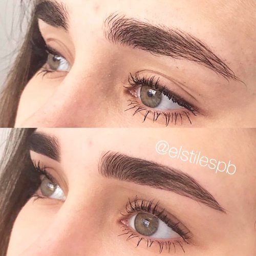 threading eyebrows shapes