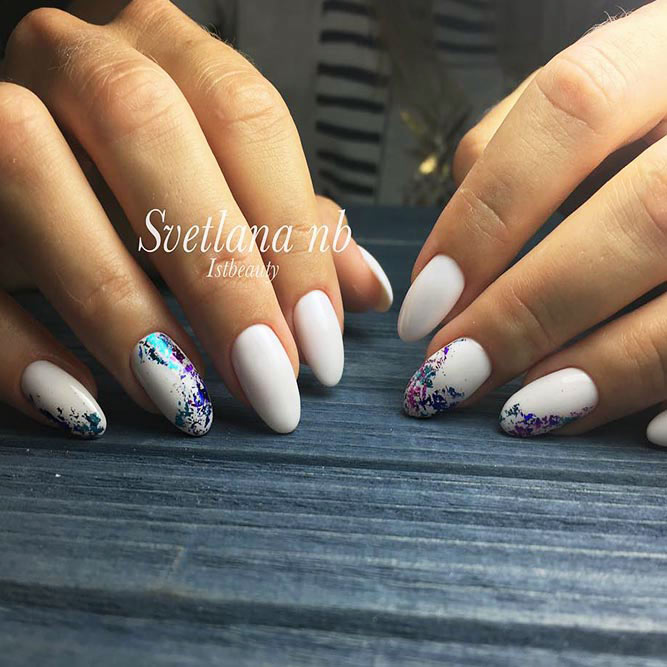 24 Fabulous White Nails Designs Worth Stealing