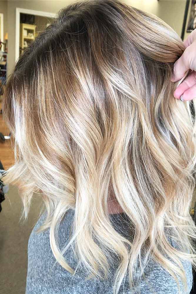 Penteados Médios com Balayage Foto 1