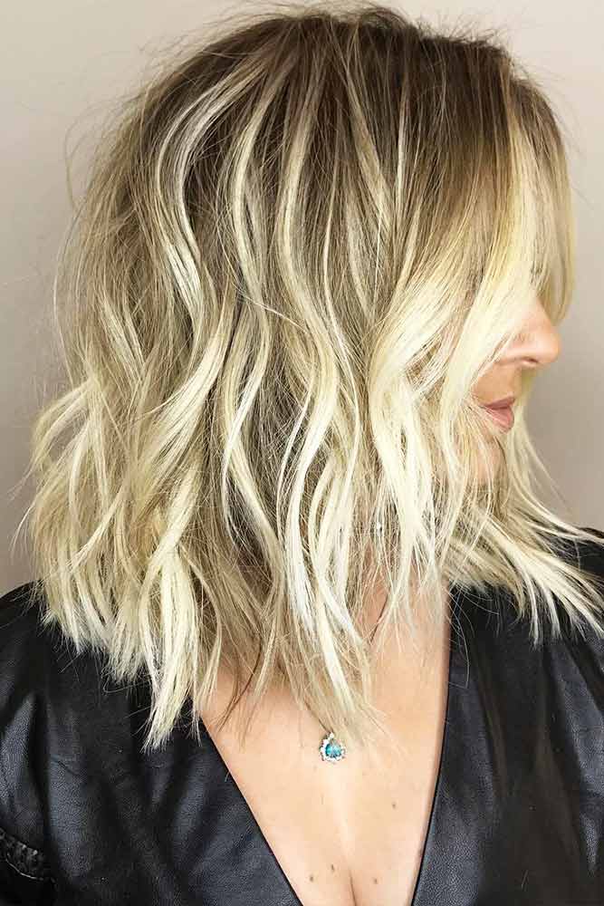 Medium Hairstyles with Balayage Picture 6