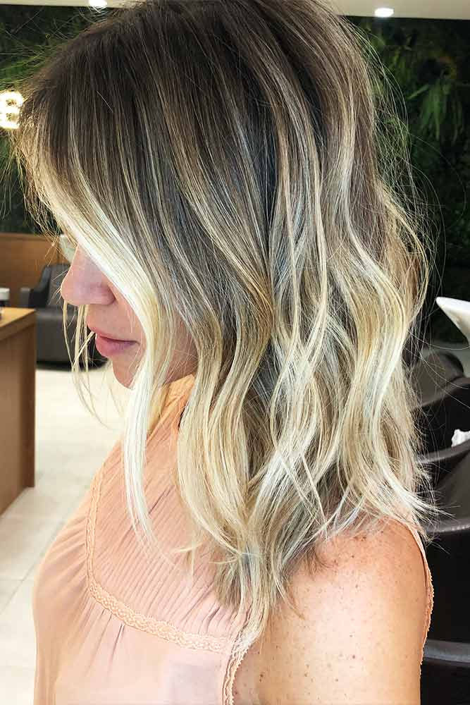 Medium Hairstyles with Balayage Picture 4