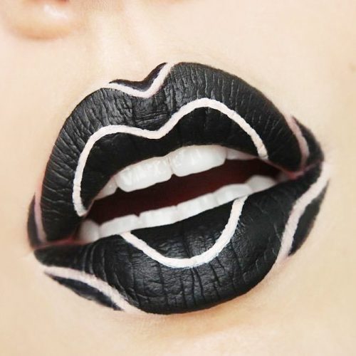 Tips On Wearing Black Lipstick picture 3