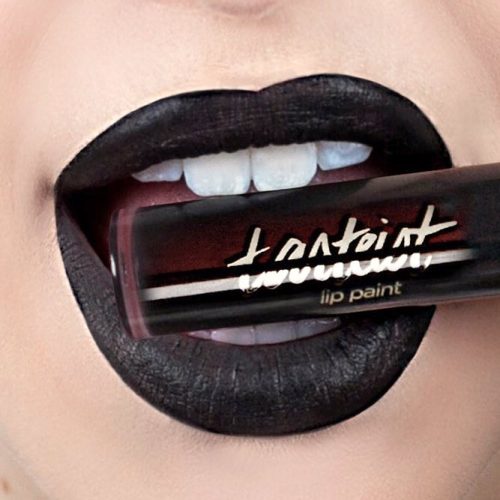 Black Matte Lipstick picture 3