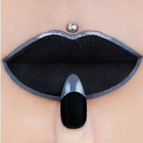 Tips On Wearing Black Lipstick picture 1