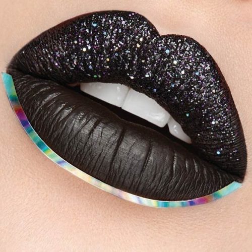 Black Matte Lipstick picture 2