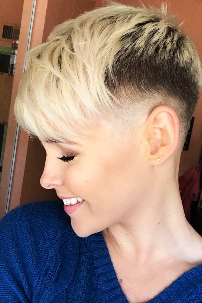 Fade Haircut with Pixie Hairstyle Picture 5