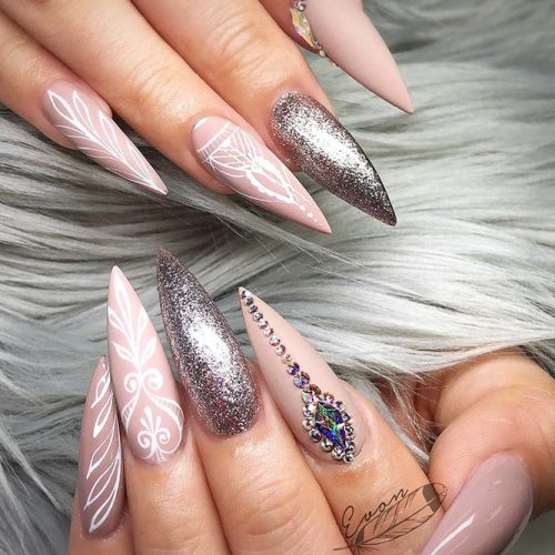 Pointy nail outlet designs