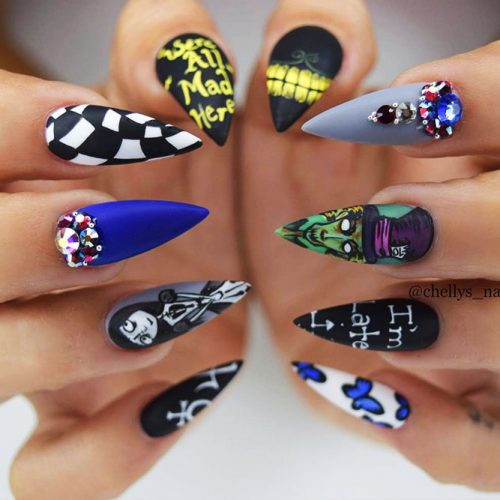 Awesome Pointy Nails Arts Inspired by Your Favorite Movies Picture 1