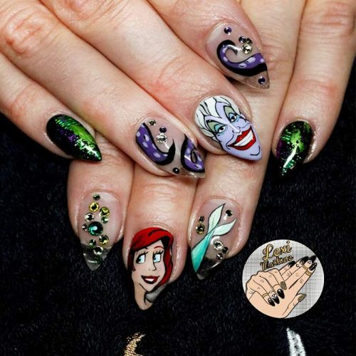 Awesome Pointy Nails Arts Inspired by Your Favorite Movies Picture 5