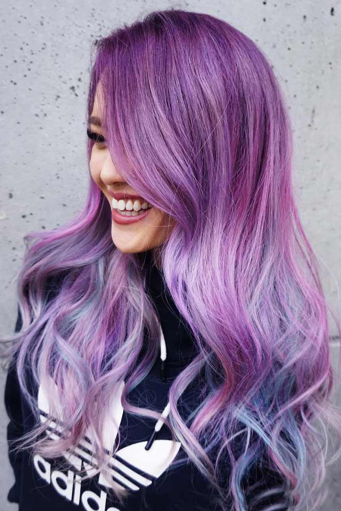 46 Purple Hair Styles That Will Make You Believe In Magic