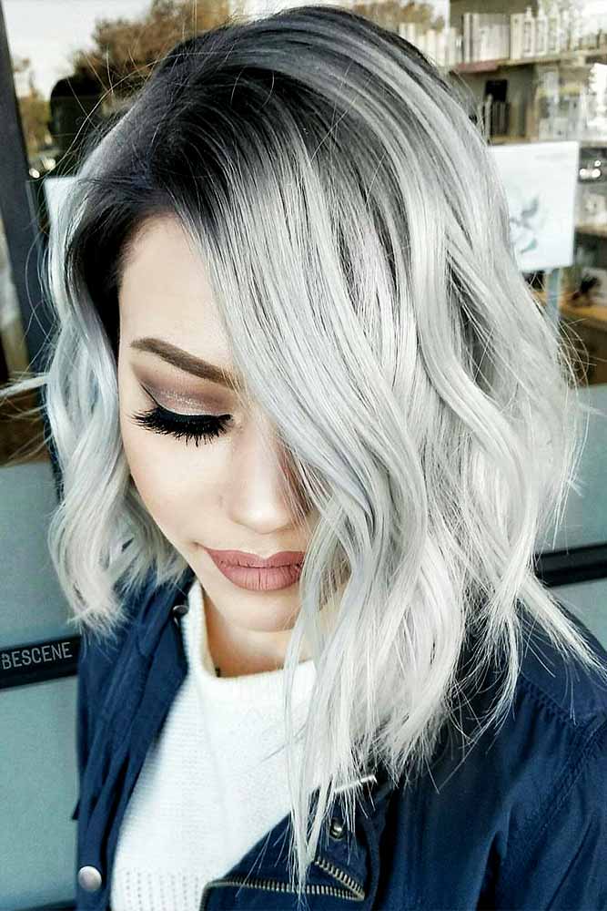 Short and Medium Silver Hair Styles Picture 4