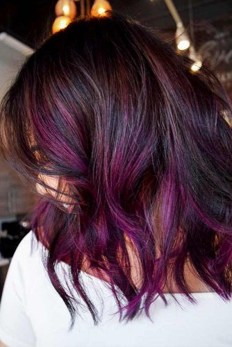 Plum Ombre Hair Styles Picture 2