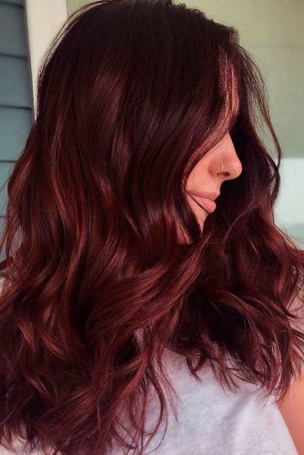 Dark Rosewood #rosewoodhair #wavyhair