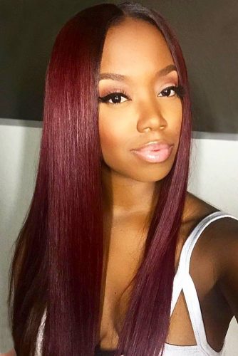 rich wine hair color