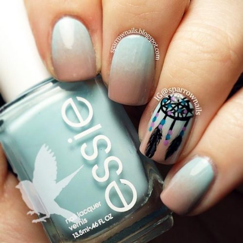 40+ Dream Catcher Nail Art Designs You Will Love - Glaminati.com