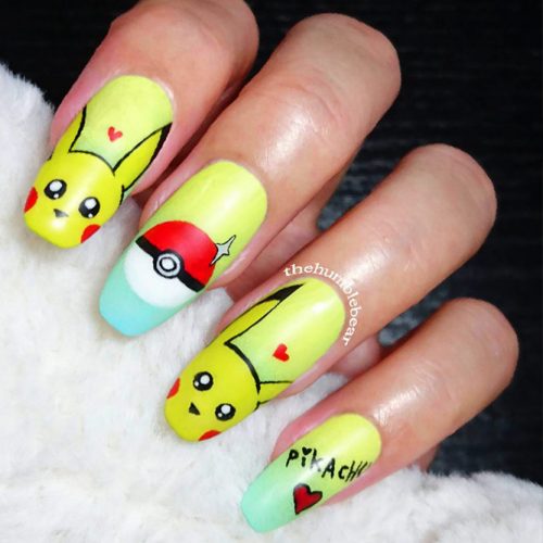 Nails for Pokemon Cartoon Lovers Picture 3