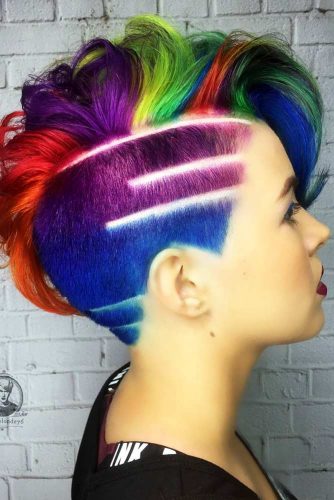 33 Rainbow Hair Styles To Look Like A Unicorn