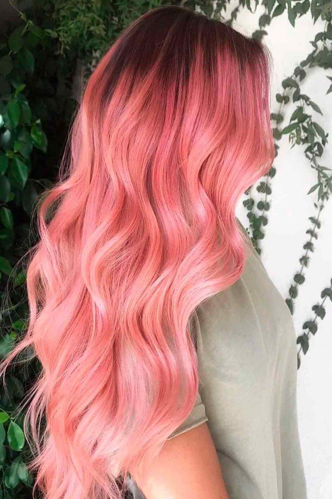 Pink Blonde Hair Shade #pinkhairshade #pinkblonde